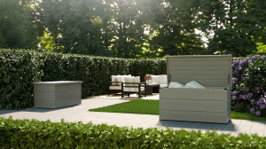 Садовая коробка из оцинкованного листа