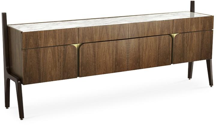 Essential Home Буфет из орехового дерева с распашными дверцами с ящиками La dolce vita sun-id-1381137 - Вид №4