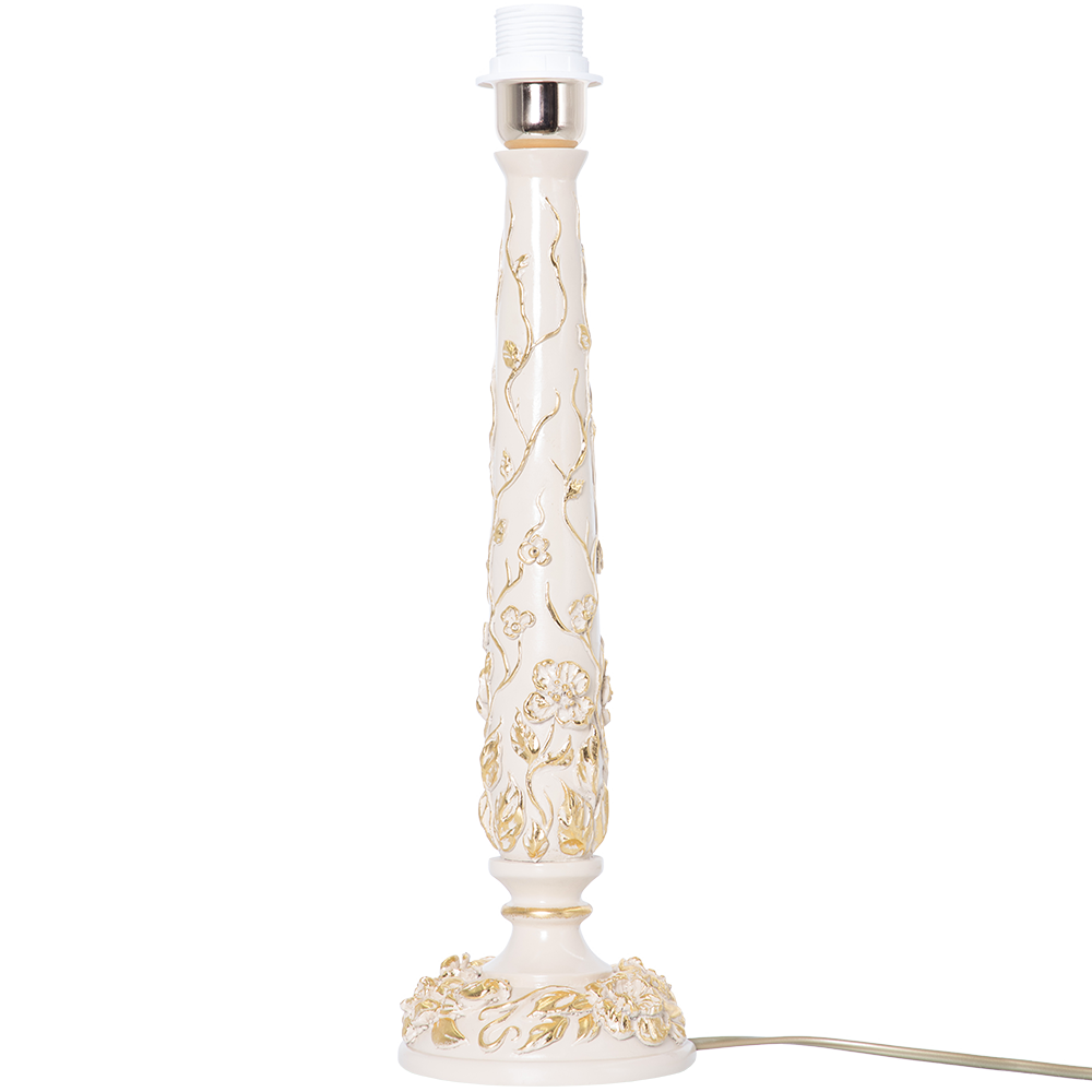 34081,34057 Светильник Лето Айвори Тюссо Светло-жёлтый BOGACHO 4627179655891, 4627179655945 - Вид №1