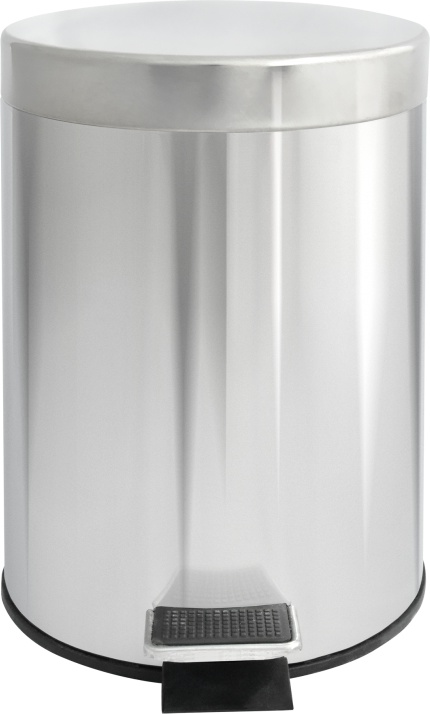 2565.066 Урна с механизмом поднятия крышки 11303 нержав сталь 3л Solinne Puff  - Вид №1