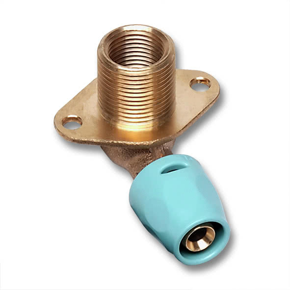 123091UP161225 SANHA 23091UP 3fit-Push Угол 90° Вст-ВРплоск.упл. 16x1/2 (3/4x25) мм  - Вид №1