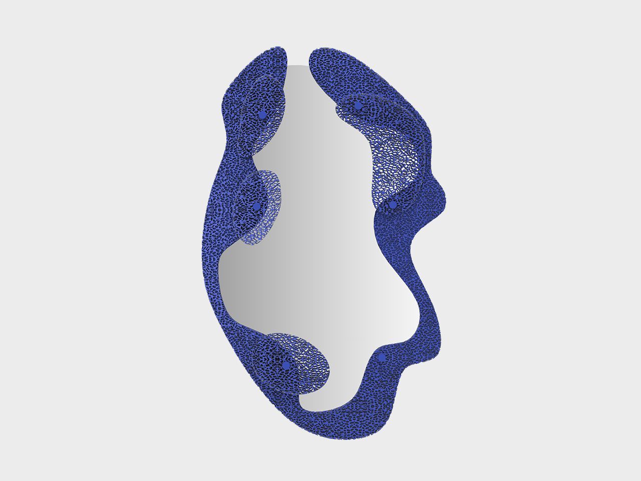 Металлическое зеркало DBE.FURNITURE Blue Moon ARCH-00076925