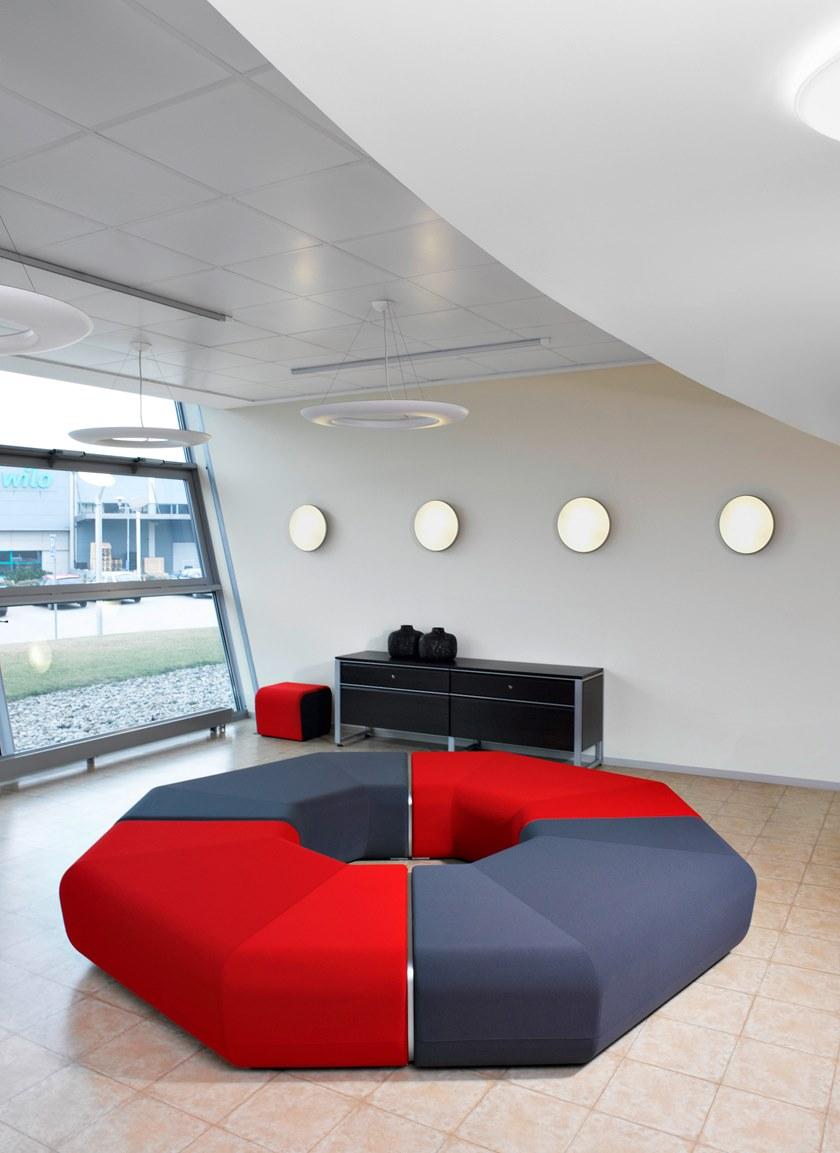 LD Seating Прямоугольный пуф из ткани Openport T - Вид №4