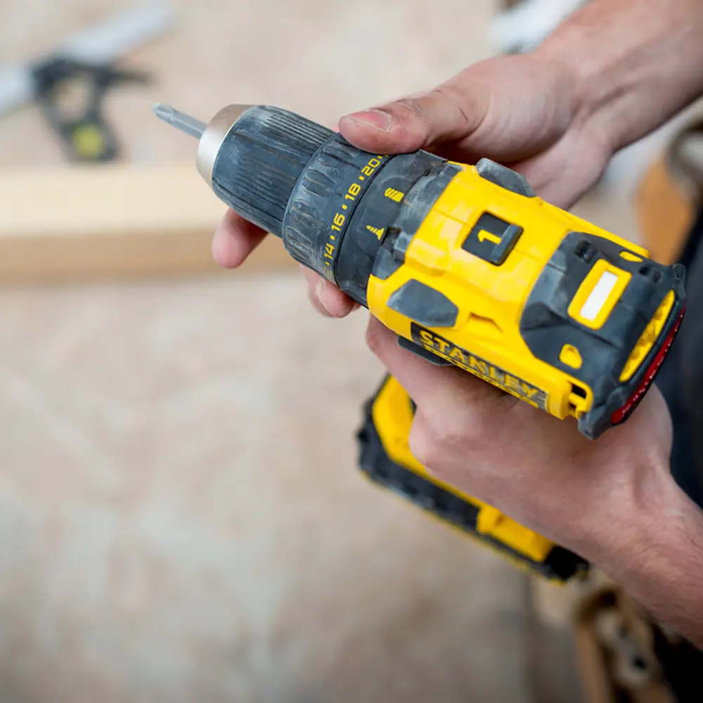 Шуруповерт бесщеточный аккумуляторный Stanley Fatmax FMC607D2, 18 Вт Li-ion 2х2 Ач STLM-2129712 - Вид №8