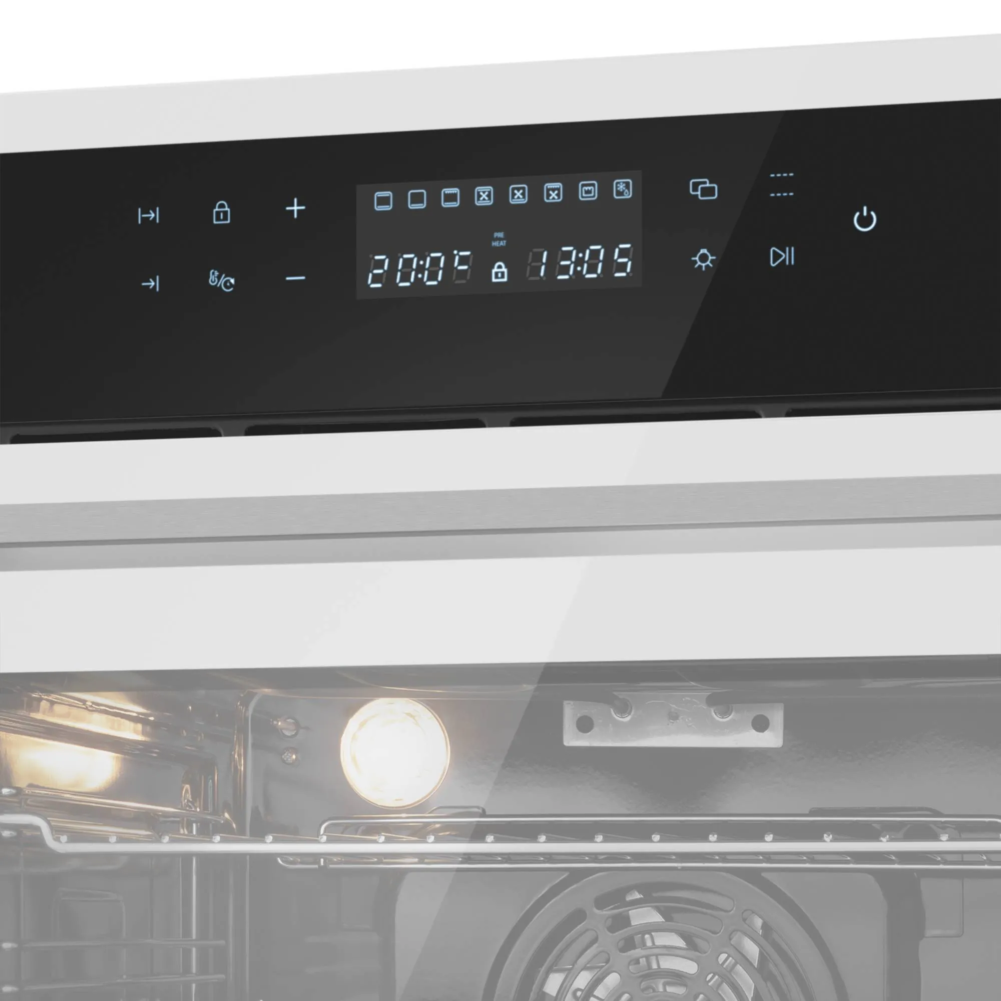 9168815 Электрический духовой шкаф Meferi MEO6010WH ULTRA белый STDN-0000159 - Вид №11