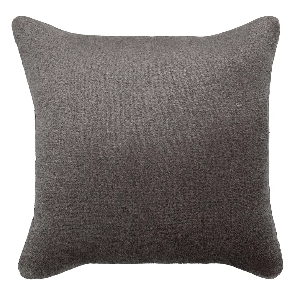 Подушка KREAFORTA Flandria 45x45 см цвет серо-коричневый 89436692 STLM-2037521 