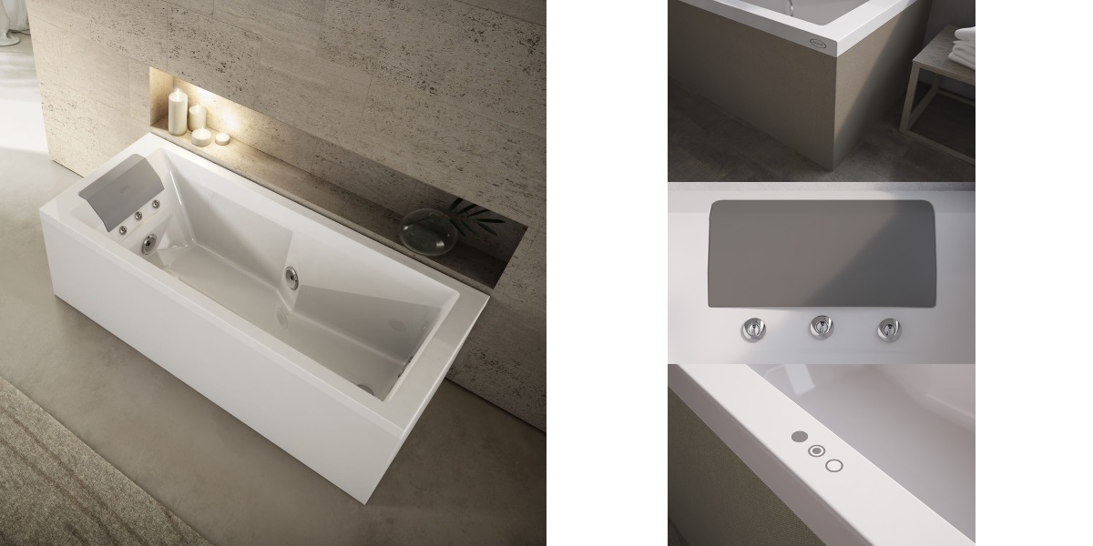 Ванна с гидромассажем Myway 170 MW10011100 SX Jacuzzi MW10011100SX - Вид №1