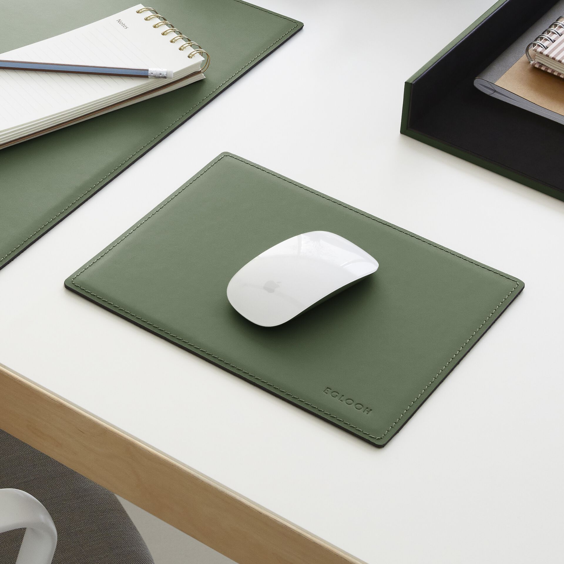 Регенерированный кожаный прямоугольный коврик для мыши EGLOOH Меркурий ARCH-00149249 - Вид №40