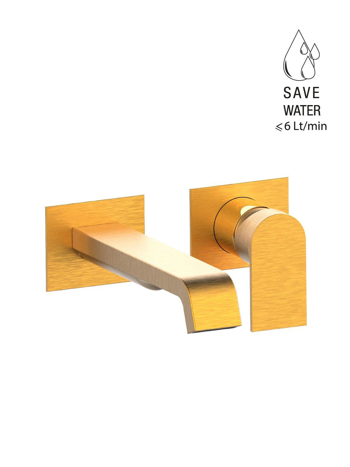 Однорычажный настенный смеситель для раковины Rubinetterie Frattini Птолемей ARCH-00139811 - Вид №16