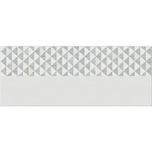 Декор настенный Azori Riviera Dew 20.1x50.5 см матовый 1.3 м² цвет серый 82665631 STLM-2116106