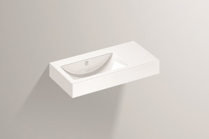 4205300000 Умывальник, wt.pr800.l, белая, proshield Alape серия PR