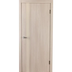 Дверь межкомнатная со стеклом Мирра 60x200 см Hardflex цвет ясень бора с замком и петлями 82672896 STLM-2157815
