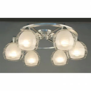 Потолочная люстра Citilux Буги CL157162 CITILUX БУГИ АЛЮМИНИЙ 182762 Белый