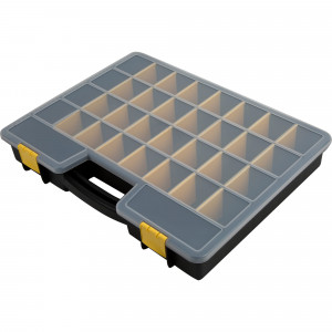 82305444 Органайзер Volf 48х37х7 см, пластик, цвет чёрный