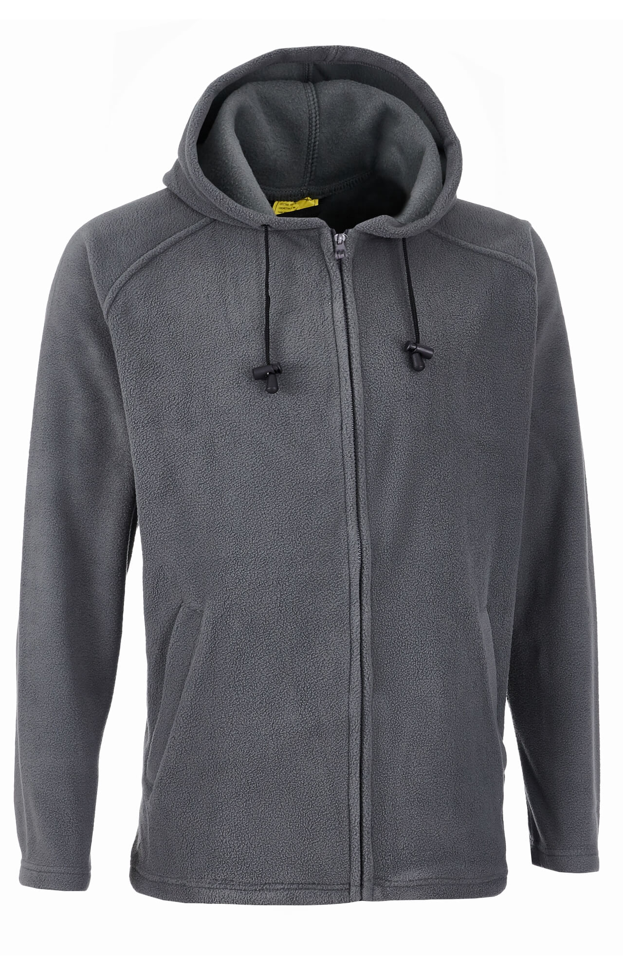 61245 Толстовка флисовая с капюшоном темно-серая  Одежда для промоакций  размер 48-50/170-176 Спецодежда  - Вид №2