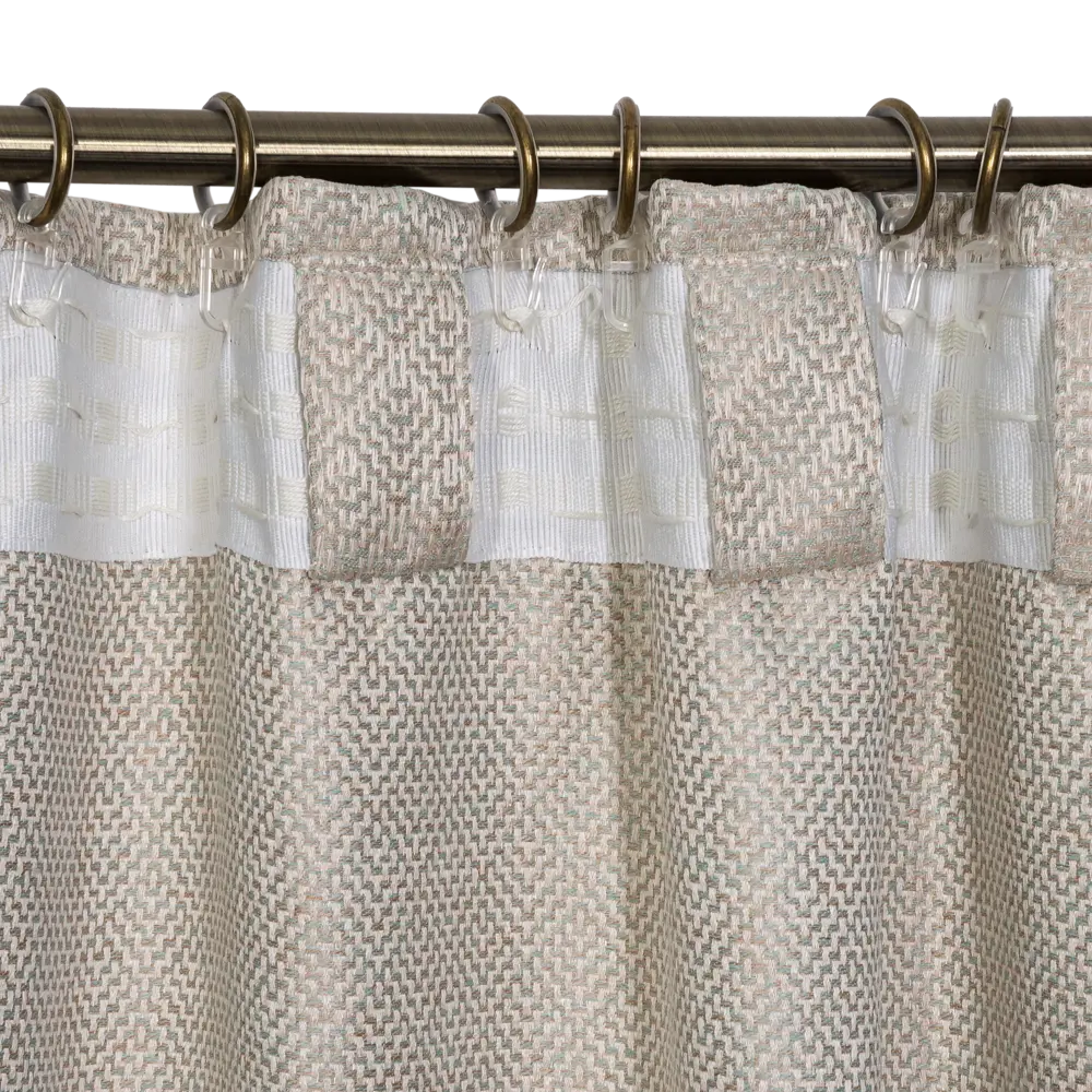 Штора на ленте Constance Cream, 200х280 см, однотонный, цвет кремовый 82113038 STLM-2209205 INSPIRE  - Вид №4