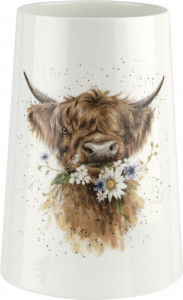 10669764 Royal Worcester Ваза Royal Worcester "Забавная фауна.Коровка" 20см Фарфор