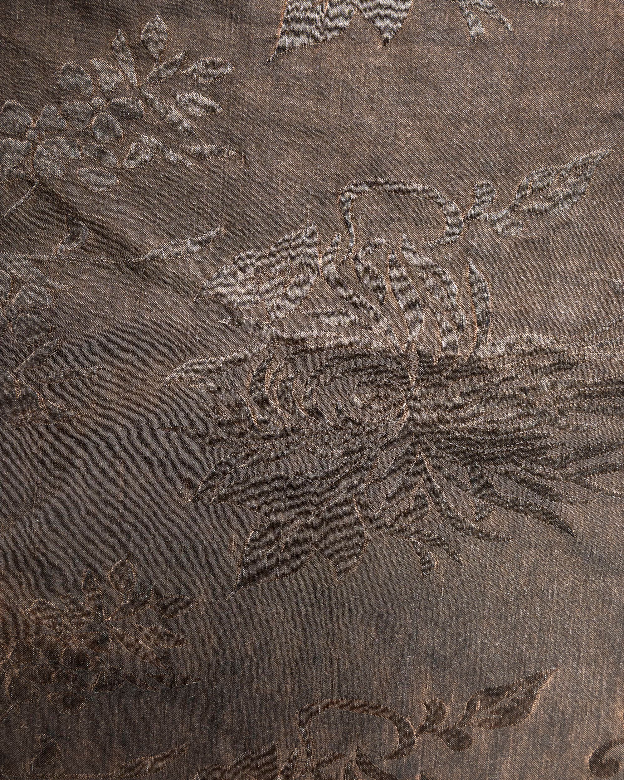 Жаккардовая ткань из льна и купро с цветочными узорами The House of Lyria CORAGGIO ARCH-00084821 - Вид №2