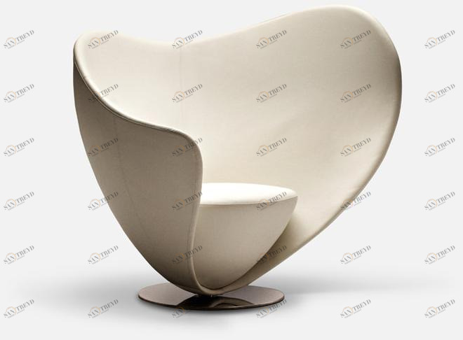 La Cividina Поворотное тканевое кресло по контракту Mon coeur sun-id-1438177