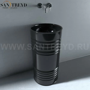 474304 Напольная раковина стоящая круглая Kerasan Artwork