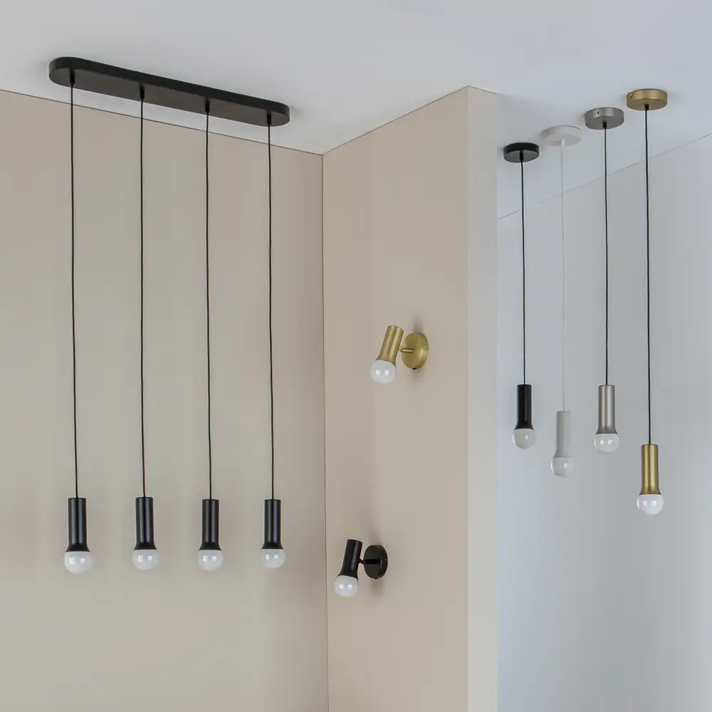 INSPIRE Hoki - подвесная люстра с 4 плафонами в стиле лофт 83054643 STLM-0038841 - Вид №6