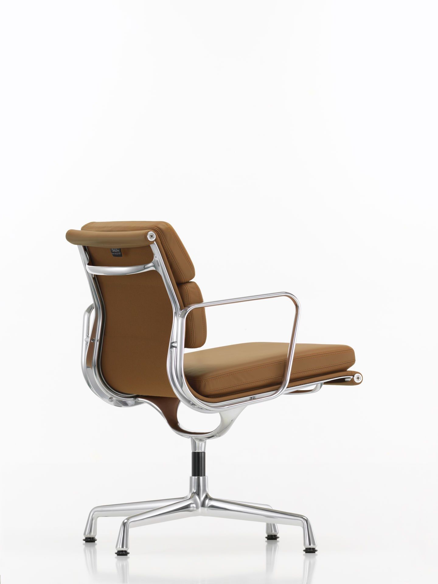 Кожаный спиц поворотный стул с подлокотниками VITRA Eames Soft Pad Group ARCH-00078216 - Вид №37