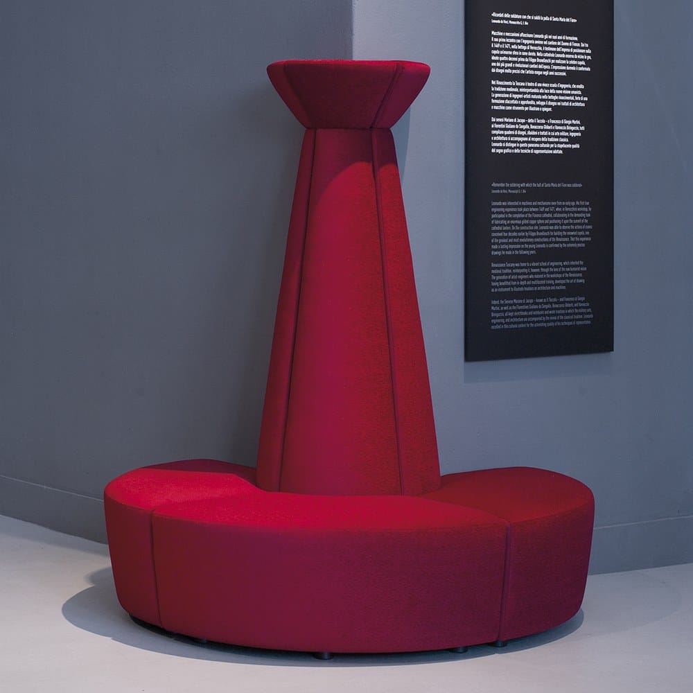 Тканевый диван с высокой спинкой Caimi Brevetti SNOWKING ARCH-00104220 - Вид №9