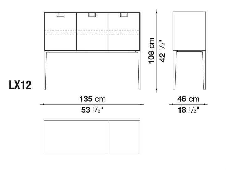 Шкаф с распашными дверями Maxalto ARCH-00063526 - Вид №1
