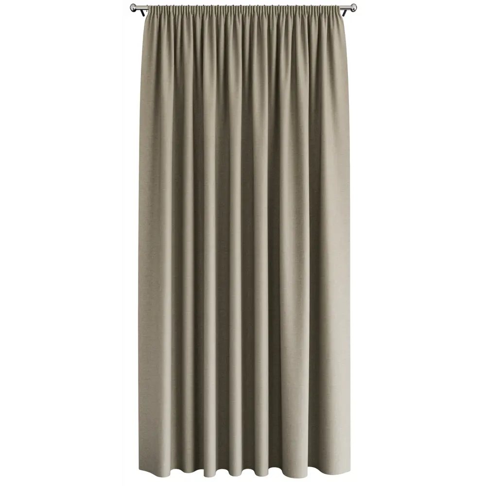 Штора MIAMOZA Софти с ленточным креплением 200x280 см в элегантном бежевом тоне 89427095 STLM-1581274 - Вид №4