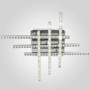 Потолочный светодиодный светильник Eurosvet Soprano 90041/6 хром EUROSVET SOPRANO CHROME 202272 Прозрачный;хром