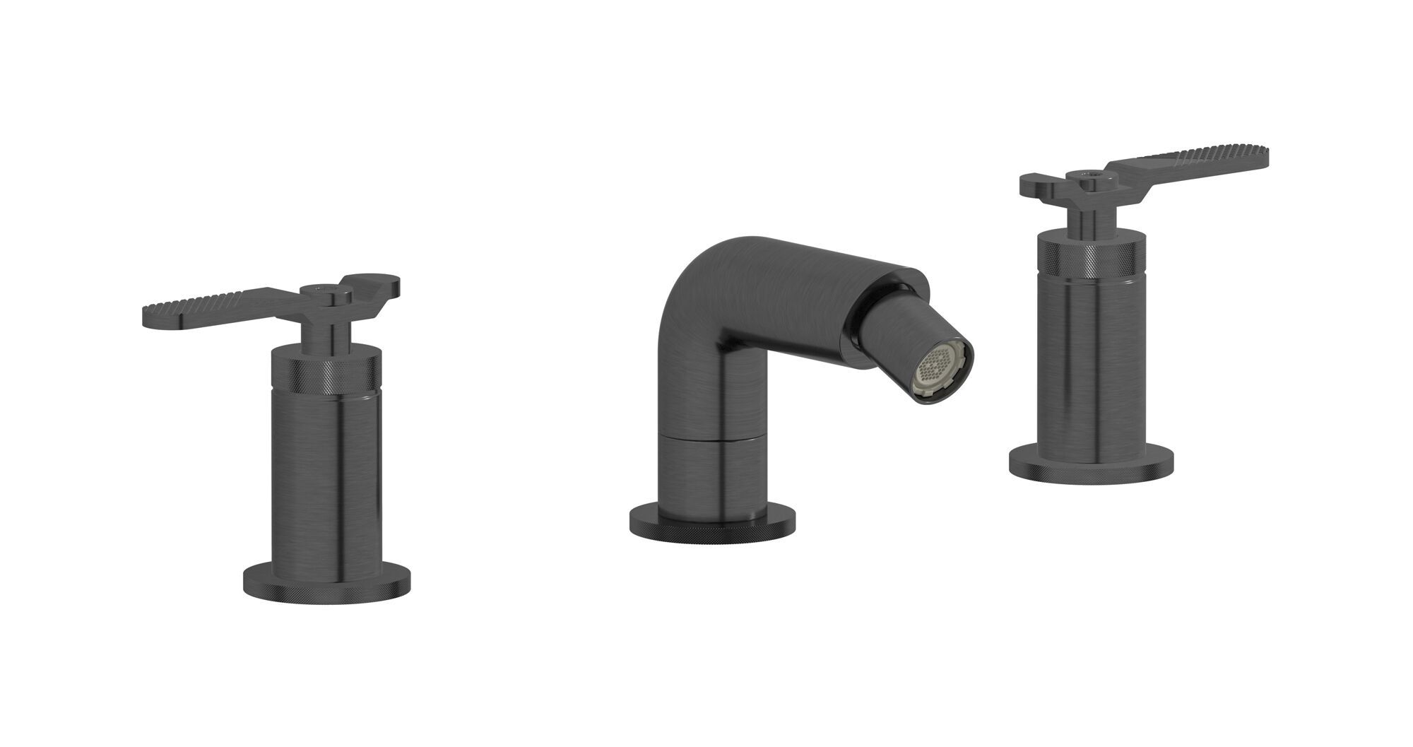 Смеситель для биде с 3 отверстиями для пола с автоматическим сливом IB Bold ARCH-00097351 - Вид №2