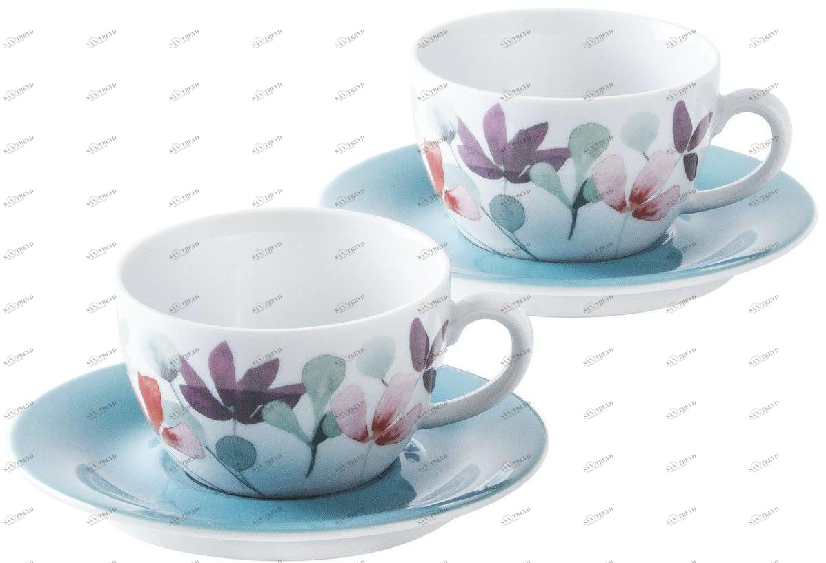 57G238A72216C Pronto cappuccinoset 4 штуки бензин Расцвет Kahla-porzellan 