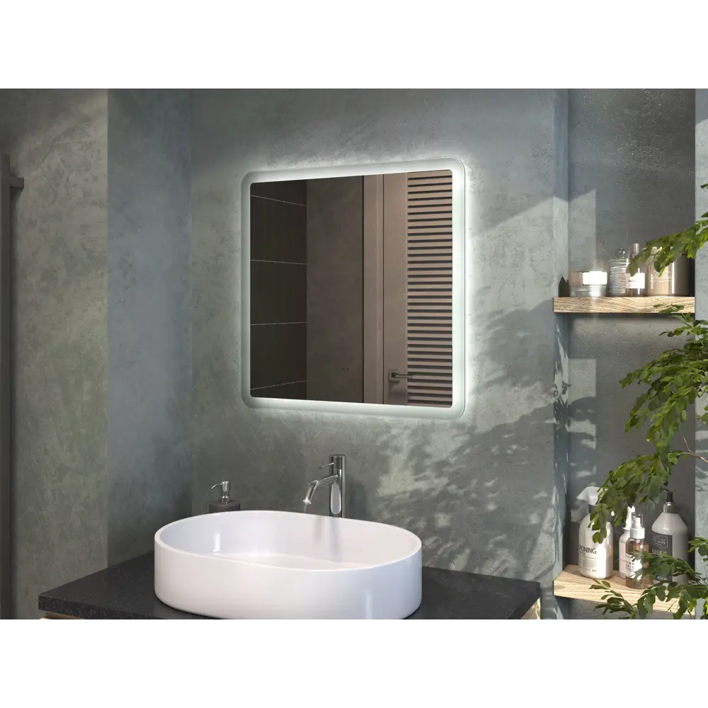 Зеркало Vigo Vento Comfort с интеллектуальной подсветкой и датчиком движения 89359102 STLM-0990208 - Вид №7