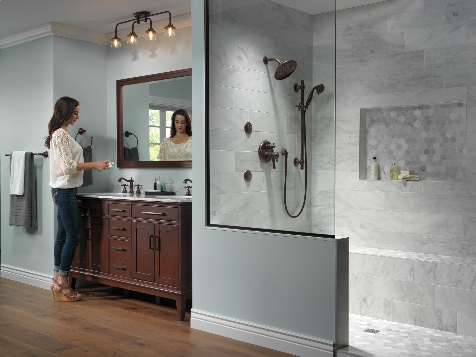 Спрей для тела HydraChoice® Body Spray Trim Delta Faucet T50010-RB - Вид №17