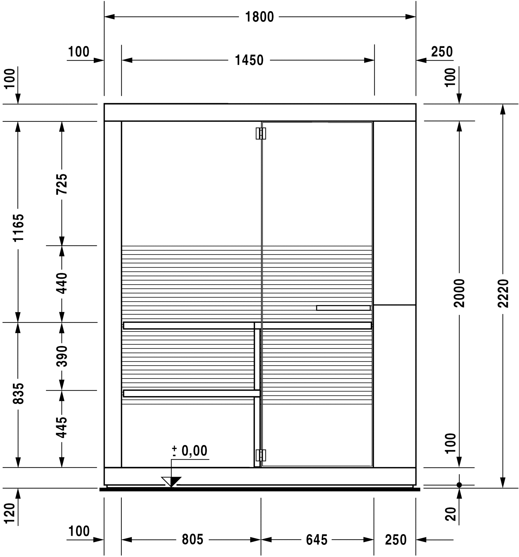 751013002011000 Сауна Inipi, отдельно стоящая Inipi #7510 1800 x 1186 x 2220 мм
Исполнение: американский орех (нат.шпон) Белый глянцевый декор Duravit  - Вид №3