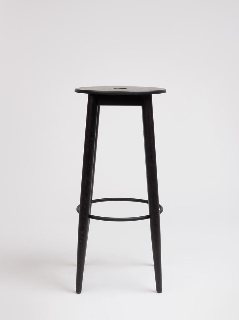 ONDARRETA Высокий деревянный табурет с подставкой для ног Oto sun-id-1389781 - Вид №1