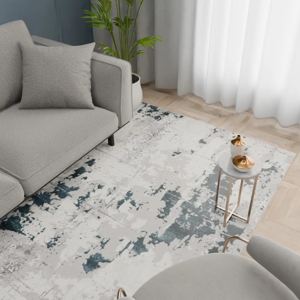 Ковер Merinos Палермо 100x200 см полипропилен цвет gray 89448328 STLM-2189597  - Вид №6