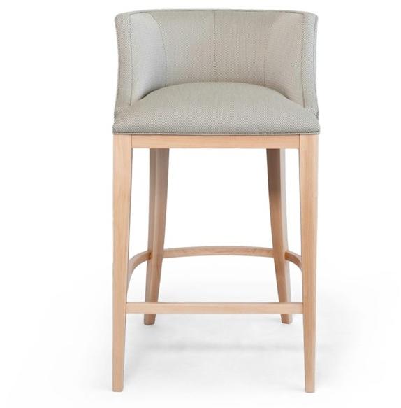 Mytto Табурет кухонный из полиэстера с подставкой для ног Larforma sun-id-1455247 - Вид №1