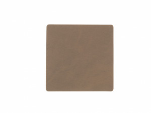 981188 NUPO brown подстаканник квадратный 10x10 см, толщина 1,6 мм;LIND DNA