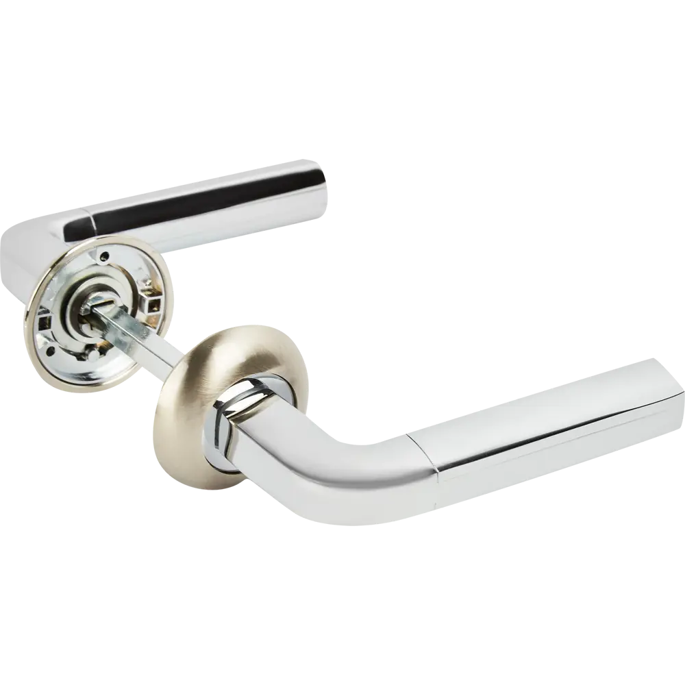 Дверные ручки Fuaro Largo для межкомнатных дверей в стиле хром 85203177 STLM-0059841