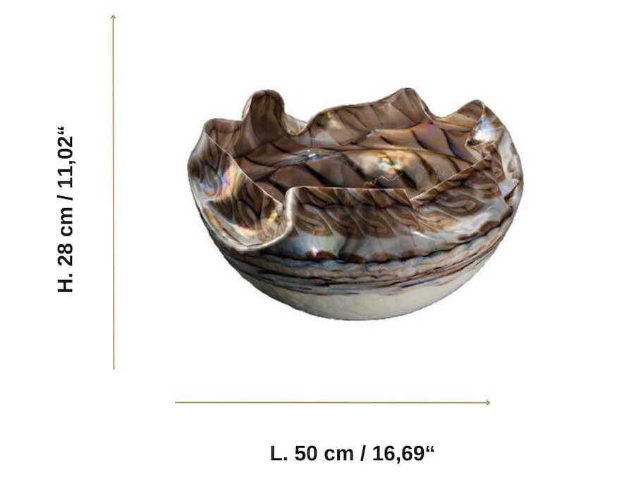 Большой центральный элемент из муранского стекла YourMurano Design Bowls ARCH-00045682 - Вид №4