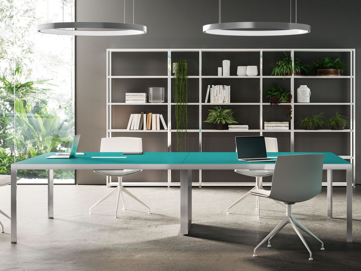 Стол для совещаний из лакированного дерева About Office Hype ARCH-00055086