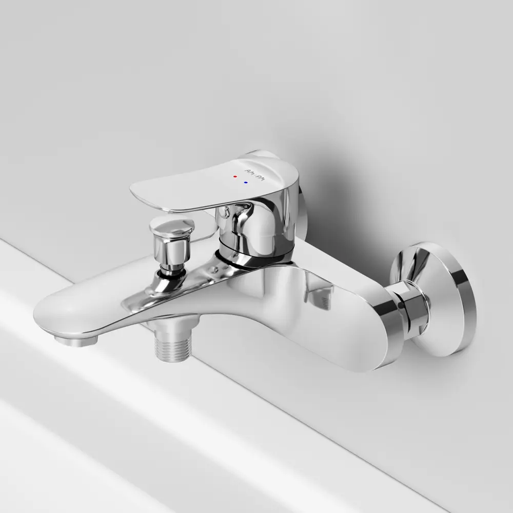 Смеситель для ванны AM.PM F9ML1000 хром с керамическим картриджем 89346494 Moxie STLM-1336917 - Вид №11
