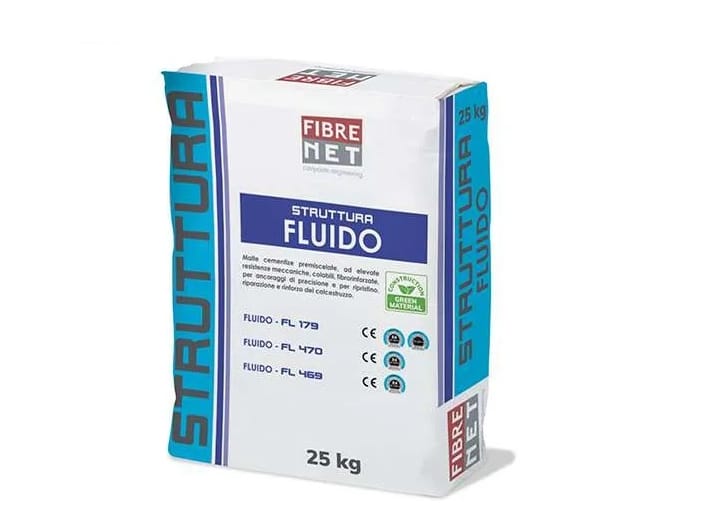 Супер жидкий цементный раствор с неорганическими волокнами Fibre Net структура ARCH-00094889 - Вид №1