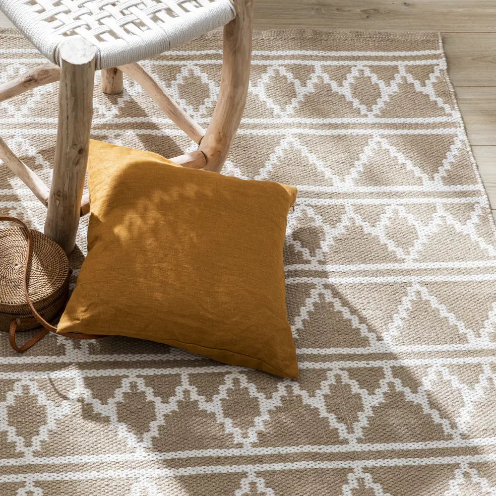 Подушка Inspire Danae 45x45 см цвет горчичный Solemio 0 84843054 STLM-2015502  - Вид №5
