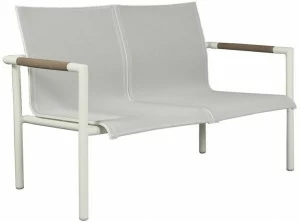 Les jardins Штабелируемая алюминиевая садовая скамейка со спинкой Bastingage Ca06120 / ca06121