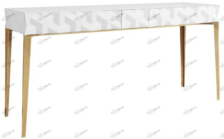 Jetclass Лакированная прямоугольная консоль с ящиками Triny Jtn230, jtn230a 