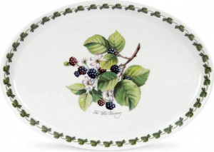 10571714 Portmeirion Блюдо овальное Portmeirion "Помона.Ежевика" 33см Фаянс