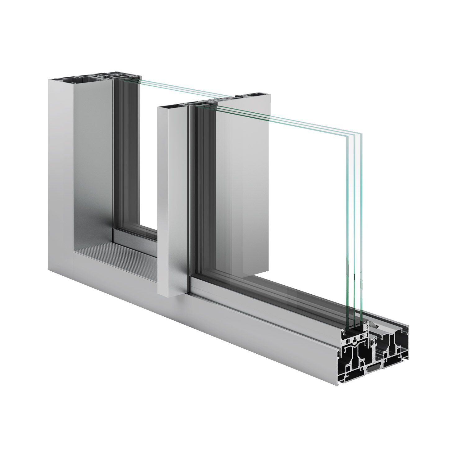 Алюминиевые раздвижные окна D&V Serramenti ASE 67 PD ARCH-00130863 - Вид №5