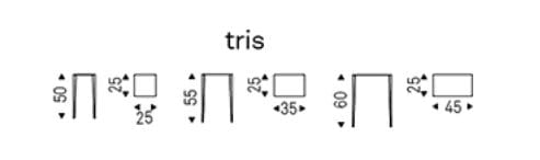 Высокий стальной журнальный столик Cattelan italia SPILLO ARCH-00095274 - Вид №7